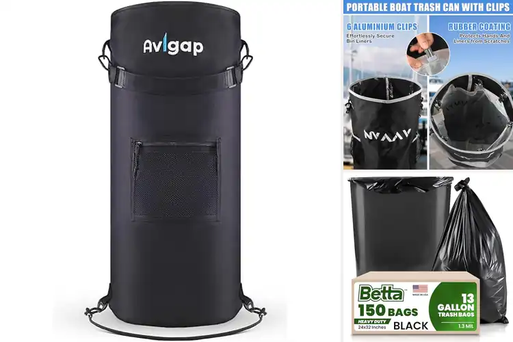 Detailed view of Best 10-13Gal Boat Trash Bags