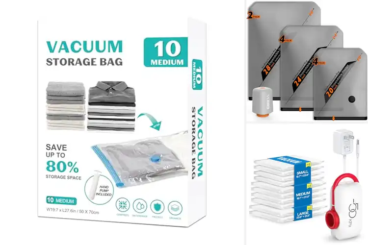 Detailed view of Best 10-Count Vacuum Sealer Bags for Freshness & Durability
