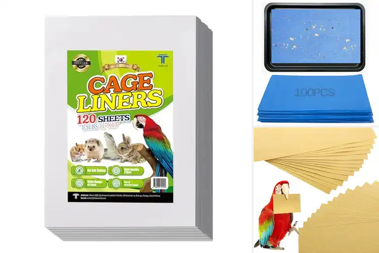 Detailed view of Best 17 Inch Bird Cage Liners
