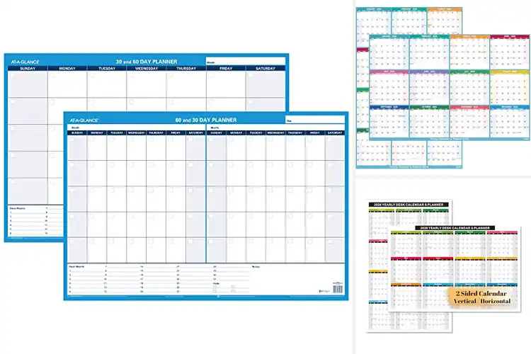 Detailed view of Best 2 Sided Calendar: Top 10 Picks for Easy Scheduling