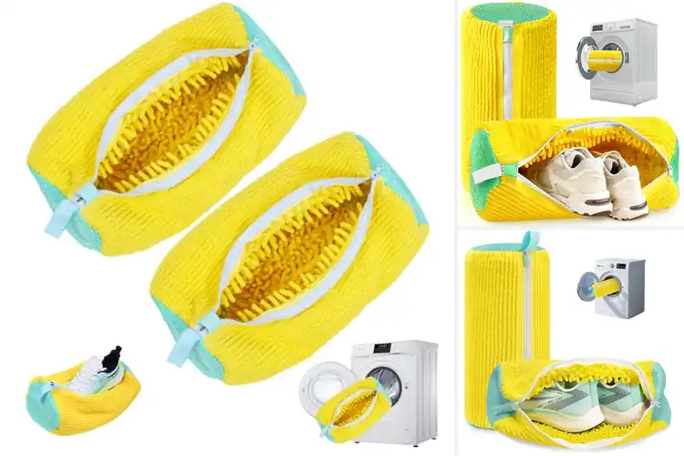 Detailed view of Best 2pc Shoe Washing Machine Bags