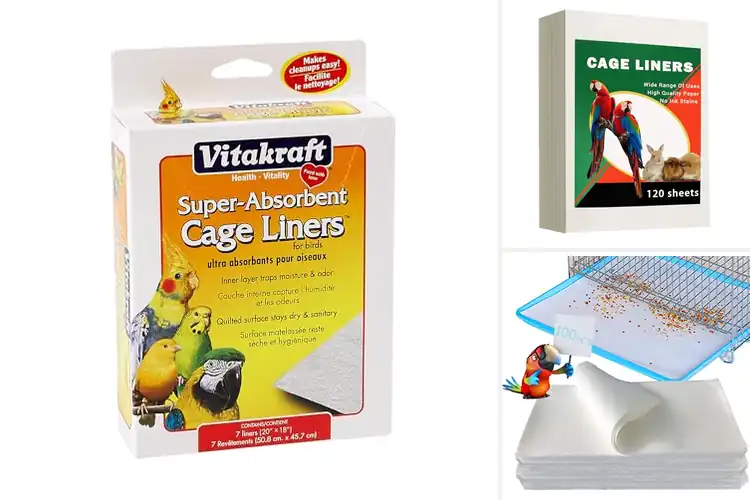 Detailed view of Best Absorbent Cage Papers