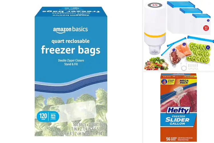 Detailed view of Best Airtight Freezer Bags
