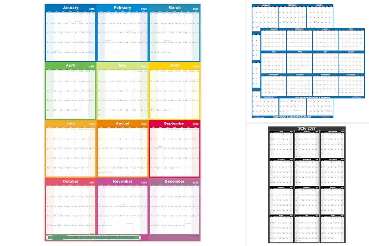 Detailed view of Best Annual Calendars Boost Your Productivity