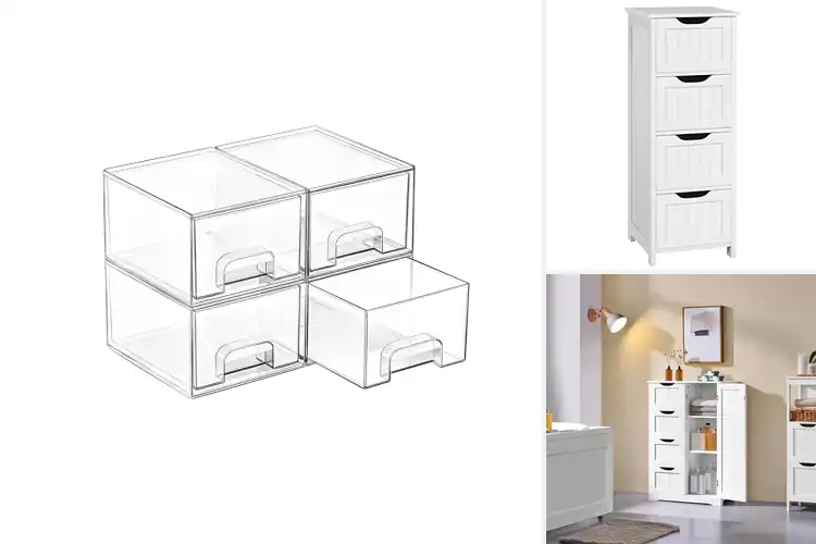 Detailed view of Best Bathroom Storage Drawers