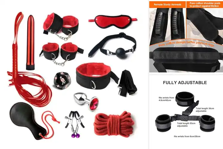 Detailed view of Best Bedroom Role Play Restraint Set For Couples