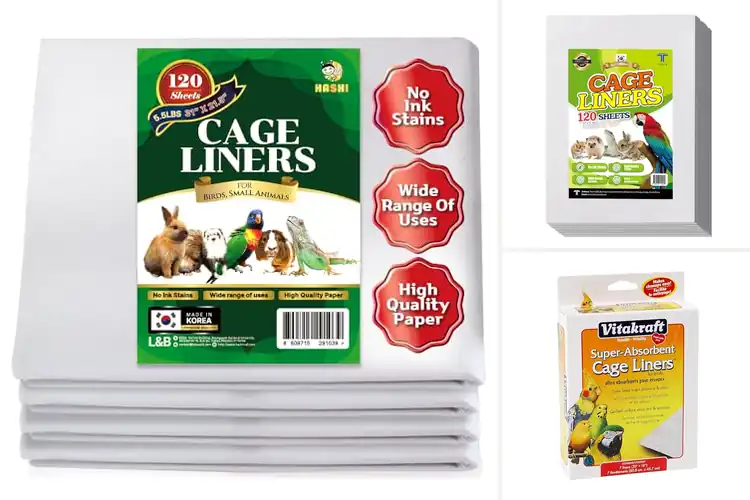 Detailed view of Best Bird Cage Liner Papers