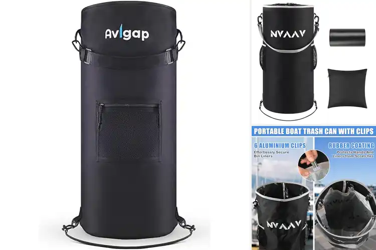 Detailed view of Best Boat Trash Cans