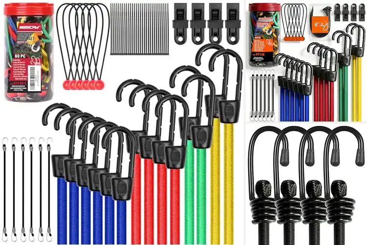 Detailed view of Best Bungee Cords: Secure Your Gear with Top-Rated Sets