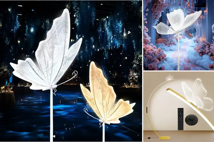 Detailed view of Best Butterfly Floor Lamps to Elevate Your Space