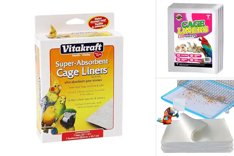 Detailed view of Best Cage Liners For Parrot Cages: Easy Clean