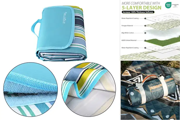 Detailed view of Best Camping Beach Mats: Your Ultimate Outdoor Comfort