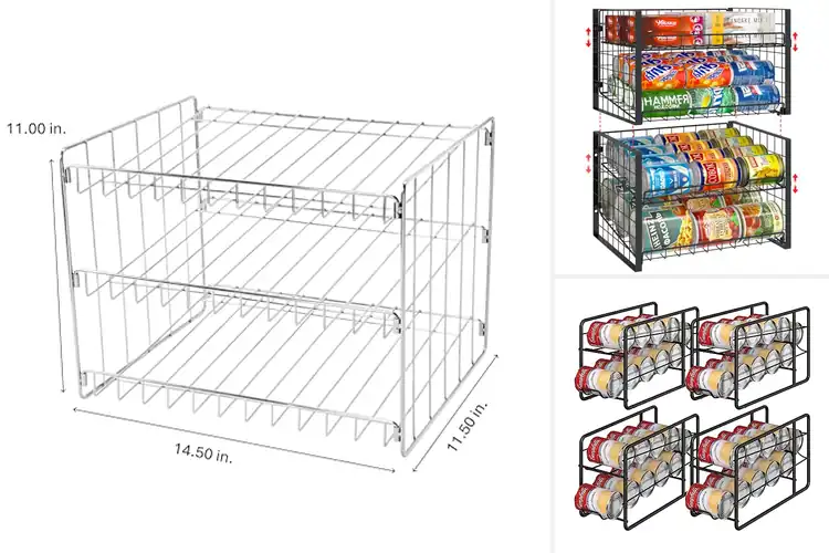 Detailed view of Best Can Storage Racks: Top 10 Space-Saving Pantry Solutions