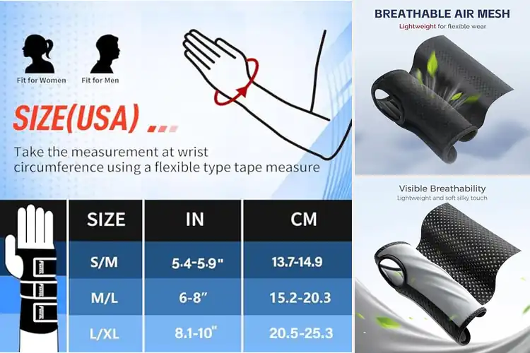 Detailed view of Best Carpal Tunnel Wrist Braces : Find Relief & Heal Faster