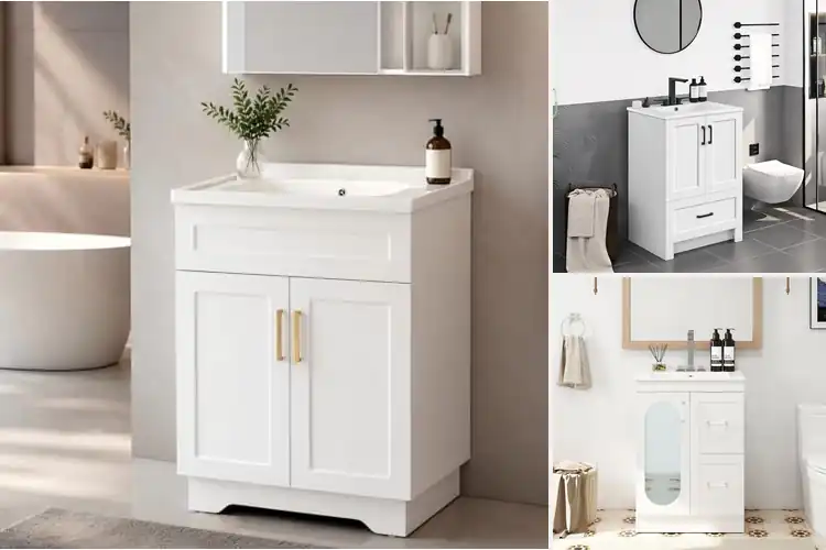 Detailed view of Best Ceramic Sink Cabinets