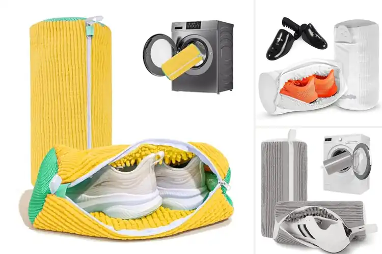 Detailed view of Best Chenille Shoe Cleaning Bags