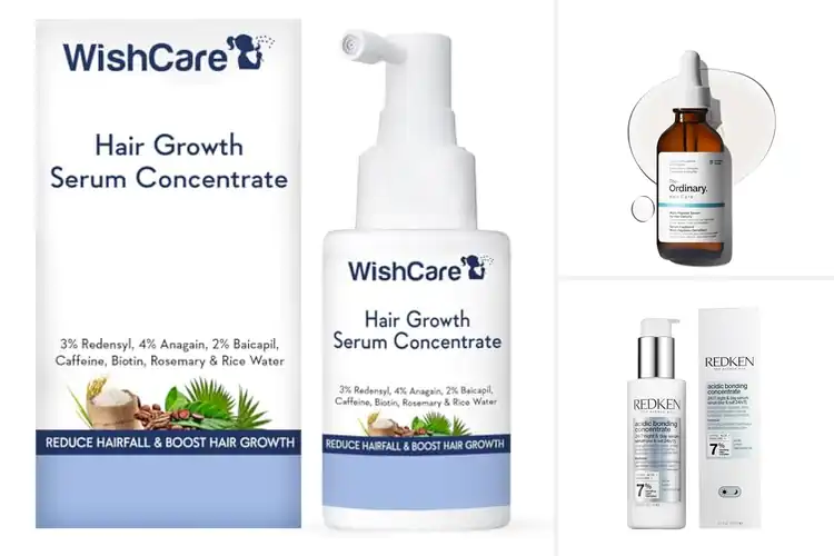 Detailed view of Best Concentrated Hair Serums