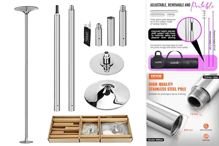 Detailed view of Best Dance Pole Sets