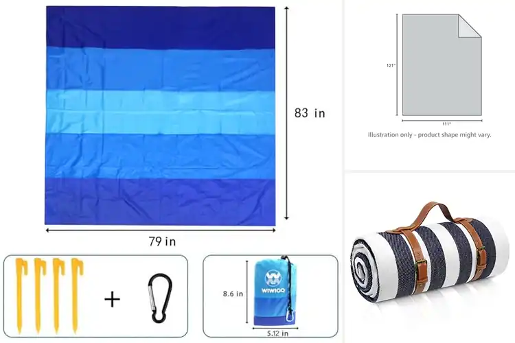 Detailed view of Best Durable Beach Blanket: 10 Top Picks for Outdoor Fun