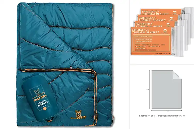 Detailed view of Best Durable Hiking Blankets