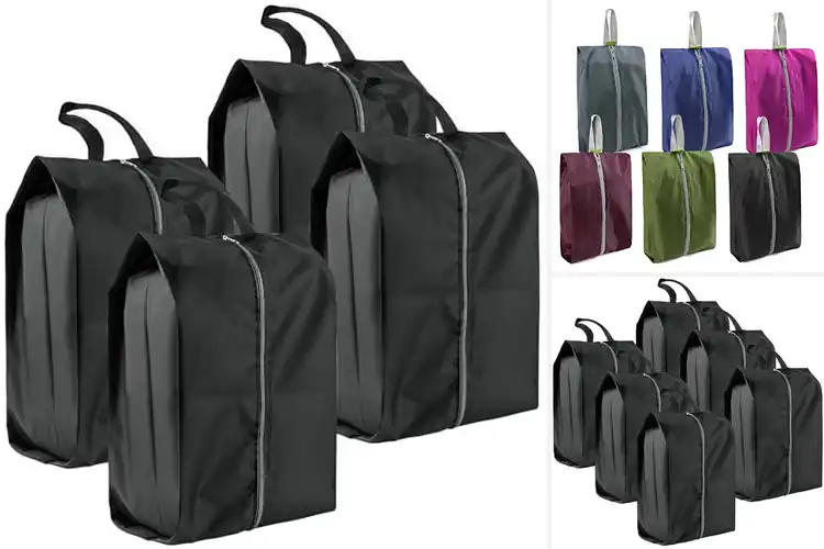 Detailed view of Best Durable Zippered Shoe Bags