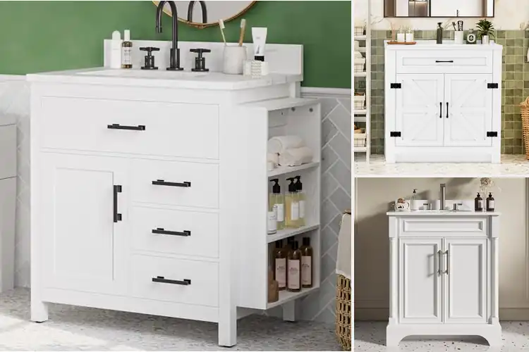 Detailed view of Best Easy Assembly Bathroom Vanities