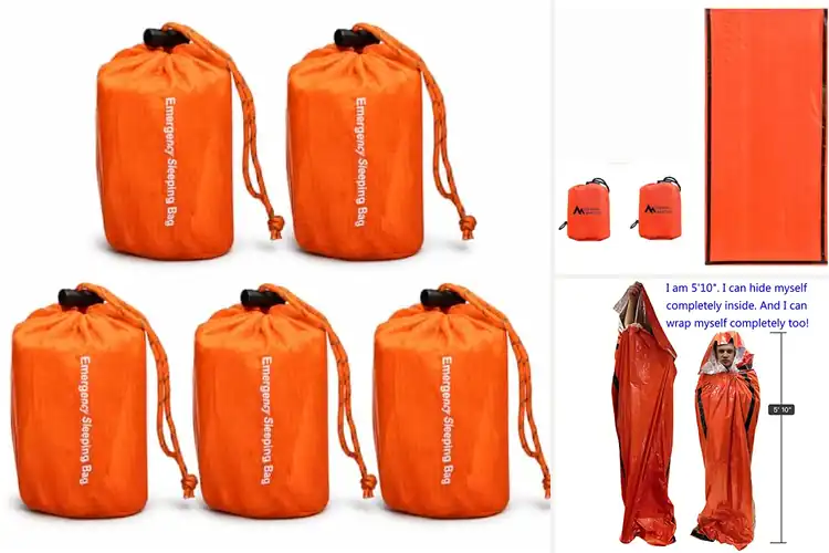 Detailed view of Best Emergency Thermal Sleeping Bags