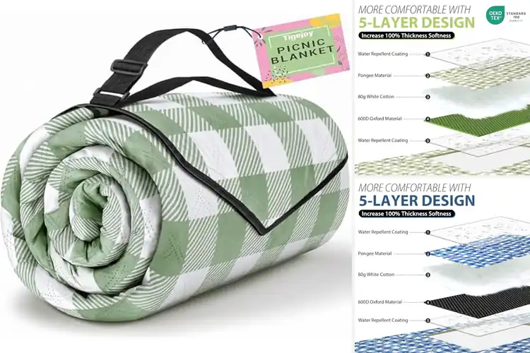 Detailed view of Best Extra Large Picnic Mat