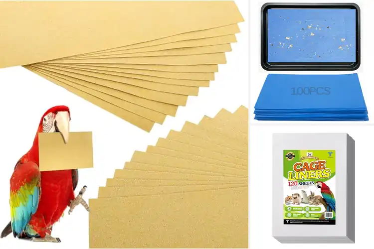 Detailed view of Best Fit Bird Cage Liners 17×11-12: Clean Cage, Happy Bird