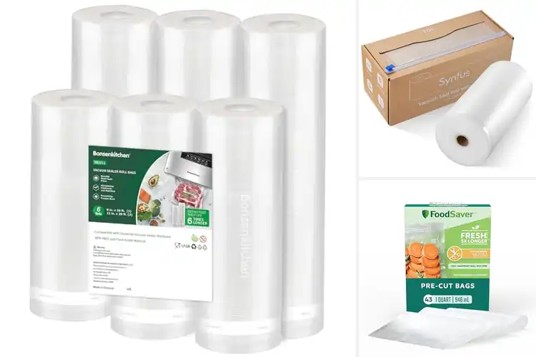 Detailed view of Best Flavor Locking Vacuum Bags