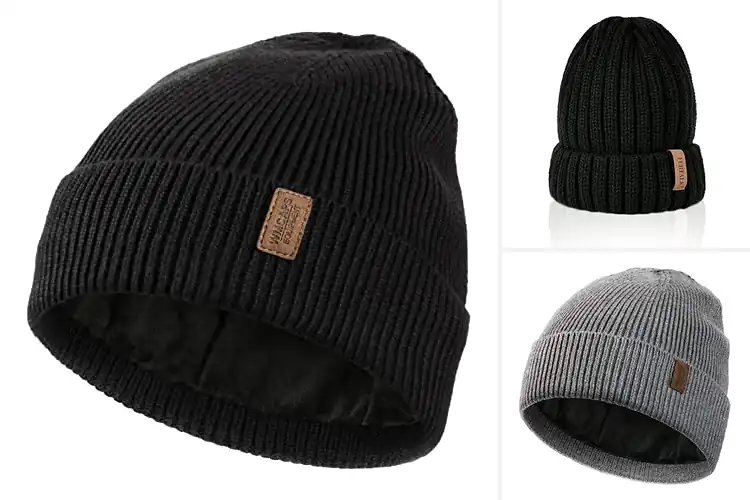 Detailed view of Best Fleece Lined Beanies for Warm, Cozy Comfort