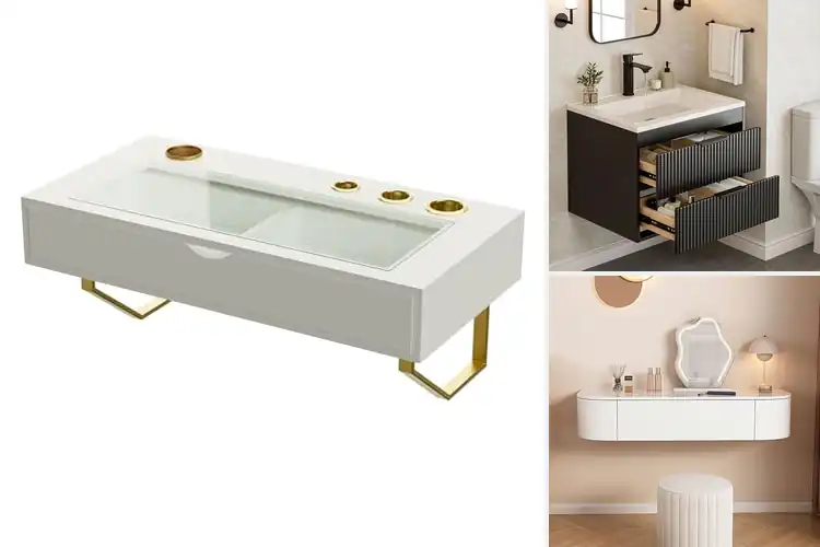 Detailed view of Best Floating Vanity