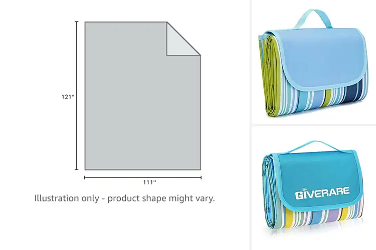 Detailed view of Best Foldable Beach Blanket