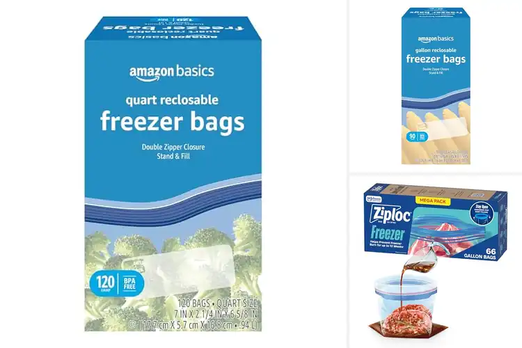 Detailed view of Best Freezer Bags for Fresh, Leak‑Proof Food Storage