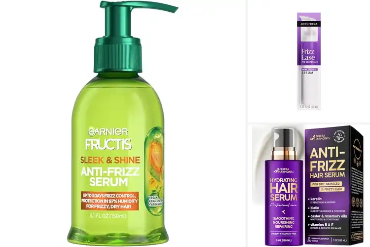 Detailed view of Best Frizz Control Serums