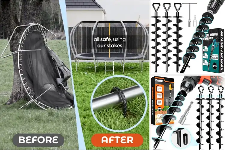 Detailed view of Best Heavy Duty Anchor Stakes for Secure Outdoor Gear