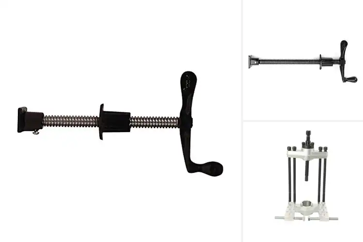 Detailed view of Best Heavy-Duty Press With Forcing-Screw