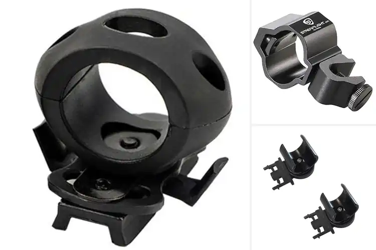 Detailed view of Best Helmet Mount Flashlight Holders