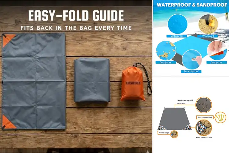 Detailed view of Best Hiking Beach Blanket
