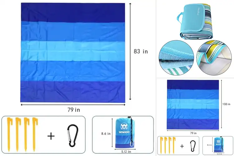 Detailed view of Best Hiking Beach Mats