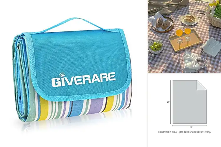 Detailed view of Best Hiking Picnic Mats: Lightweight, Waterproof & Compact