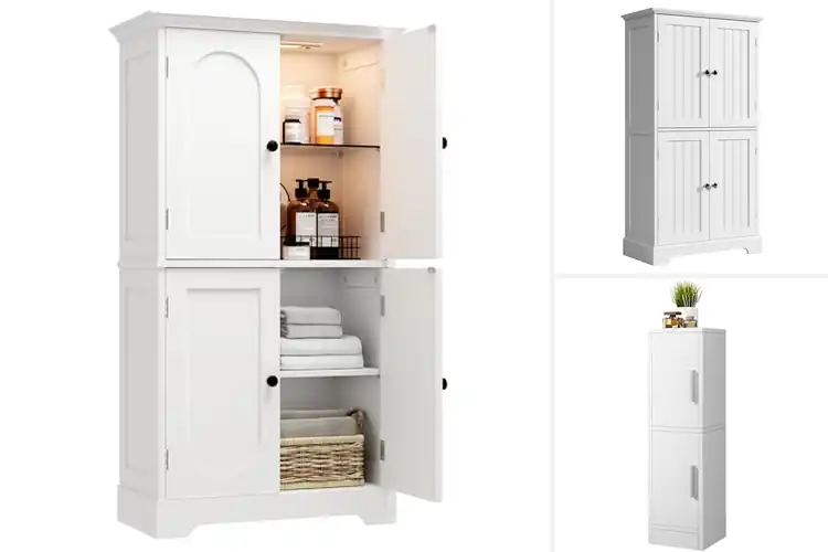 Detailed view of Best Humidity-Resistant Bathroom Cabinets