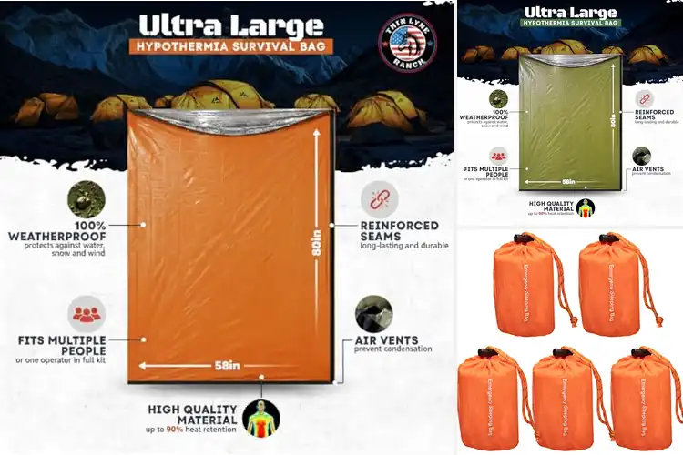 Detailed view of Best Hypothermia Preventing Sleeping Bags