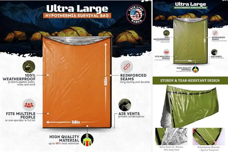 Detailed view of Best Hypothermia Protection Bags