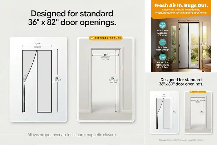 Detailed view of Best Kid Friendly Screen Doors