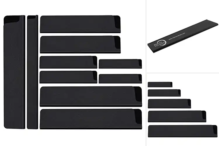 Detailed view of Best Knife Sleeves: Felt-Lined Guards for Sharp, Safe Blades