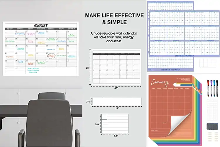 Detailed view of Best Laminated Calendar