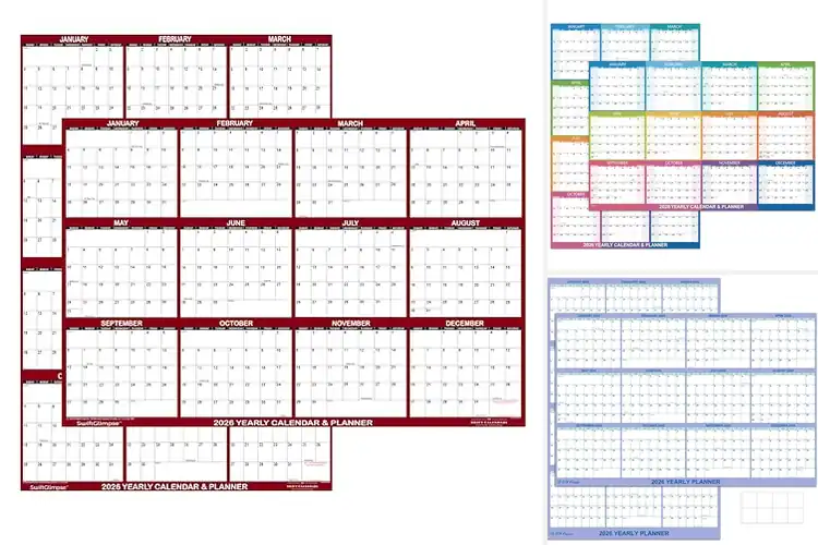 Detailed view of Best Laminated Calendars