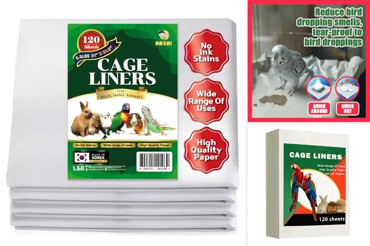 Detailed view of Best Large Bird Cage Liners