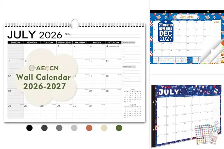 Detailed view of Best Large Block Calendars